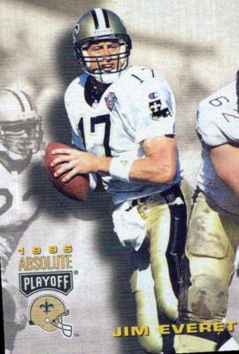 1995 Playoff Absolute Jim Everett New Orleans Saints #77 | eBay