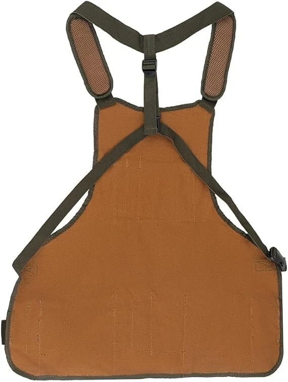 Mechanic Tool Mens Vest Woodworking Apron Carpenter Electrician Plumber Bag Brow - Image 2 of 4