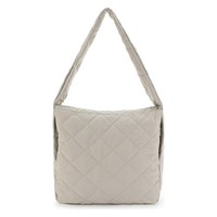 Seidenfelt Hetta Schultertasche 41Cm #SDF-1059-704 (Cool Grey)