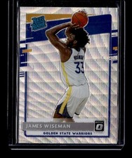 2020-21 Donruss Optic #152 James Wiseman Holo Golden State Warriors
