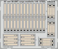 Mi-8Mt Cargo Seatbelts Steel - Trumpeter - / 1:48 - Eduard 491357