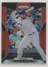 2019 Panini Prizm Tier II Red Mojo Prizm 34/299 David Bote #158 2jt