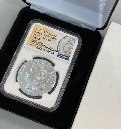 Photo of a 2021-CC Morgan Dollar from an eBay listing that sold on Jul 15, 2026
