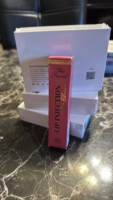 Too Faced Lip Injection Plumping Gloss .22 oz / 6.5 ML JUST A GIRL