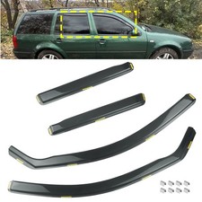 Windabweiser Regenabweiser Seitenscheiben Windschutz für VW Golf 4 5-Tür 1997-04