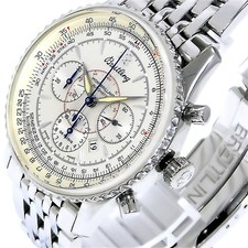 BREITLING MONTBRILLANT A41030 S. Steel Automatic Men's Watch #1340B 9