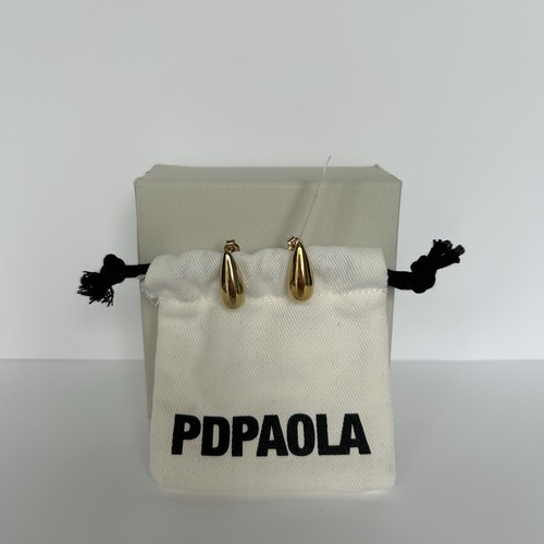 PDPAOLA Drop Shaped Stud Earring