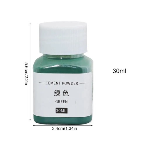 Concrete Colorant Pigment 30ml for Cement Gypsum Plaster Putty Coloring - 第 9/14 張圖片