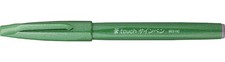 Pentel Fude Touch Sign Pen, Green, Felt Pen Like Brush Stroke SES15C-D 