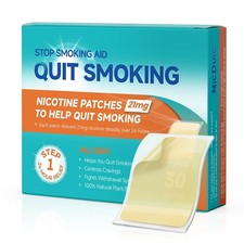 Nicotine Patches 21 mg, Quit Smoking Step 1, 1 21 mg , Transparent