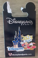 PIN'S PIN DISNEY DISNEYLAND PARIS DLP MICKEY LE CHATEAU 2025