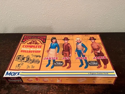 Marx Best of the West Johnny West Four kids box set