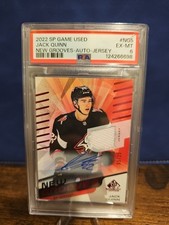 2022-23 SP Game Used Hockey Cards Checklist and Odds 30