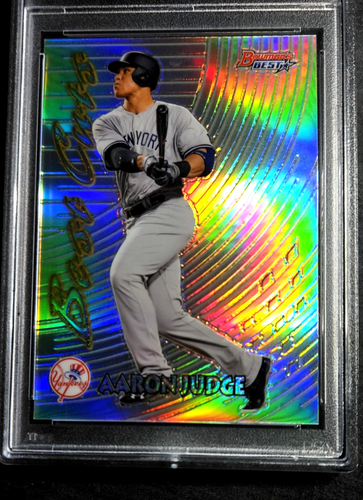Aaron Judge 2017 Topps Bowman's Best RC Rookie Refractor Best Cuts 97BC-AJ MINT - Picture 4 of 6