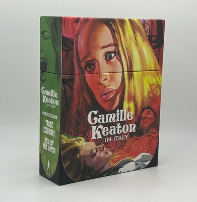 Camille Keaton in Italy Blu-ray Vinegar Syndrome Limited Edition Box Set NEW
