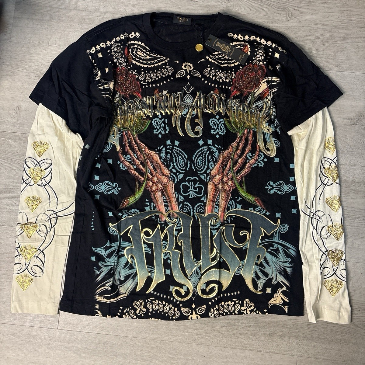 Christian Audigier 長袖カットソー s-l1200.jpg