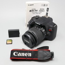Canon EOS Rebel T6 18MP Camera, EF-S 18-55mm f/3.5-5.6 IS Lens