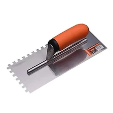 Edward Tools Squared Notch Tile and Flooring Trowel - 1/4” X X Pro... 
