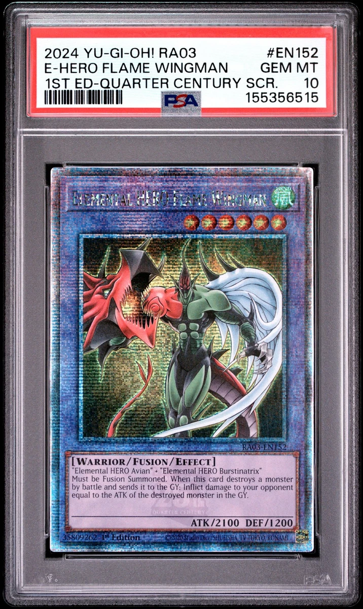 Elemental HERO Flame Wingman Yu-Gi-Oh! TCG Individual Trading Card