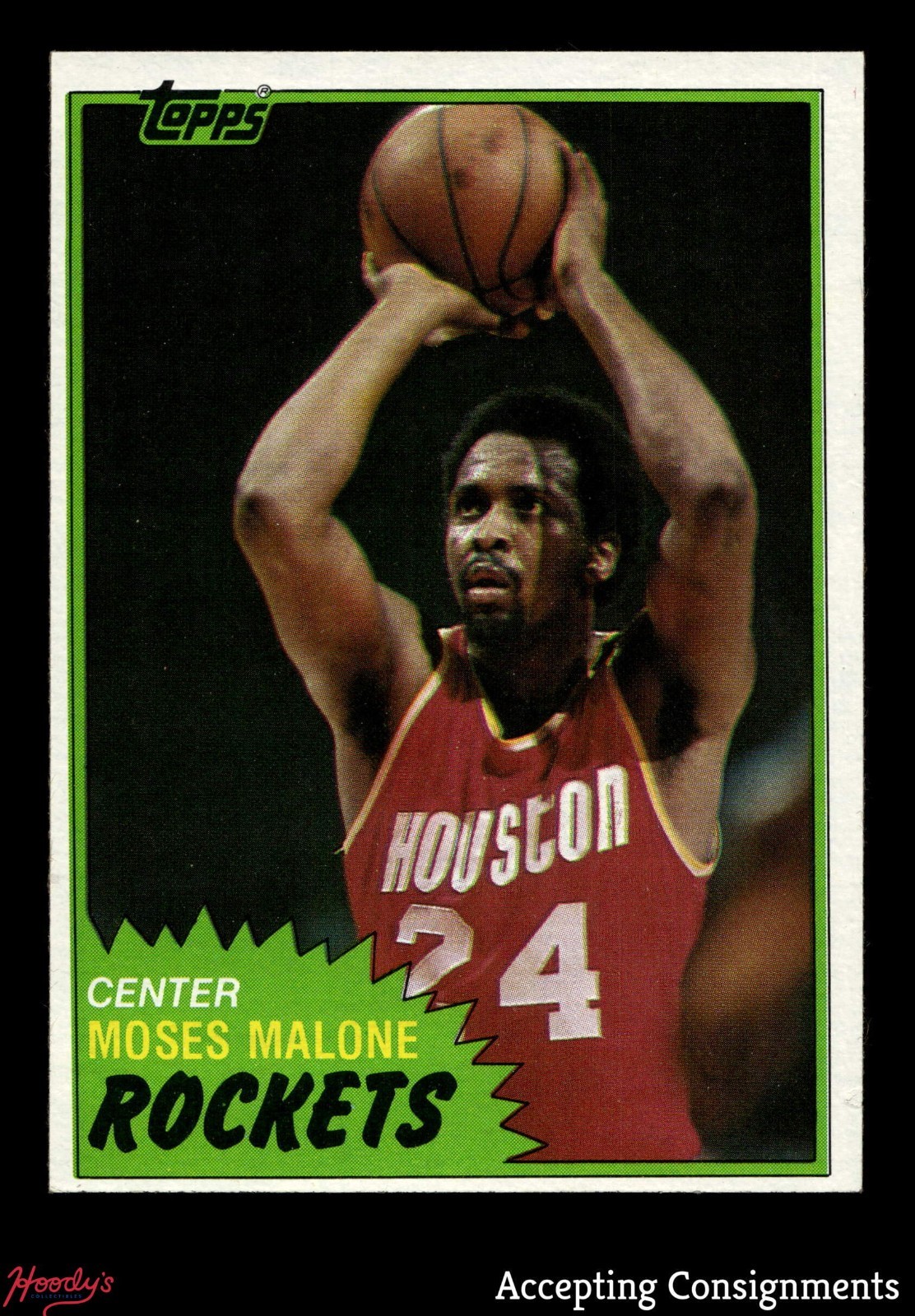 1981-82 Topps #14 Moses Malone ROCKETS