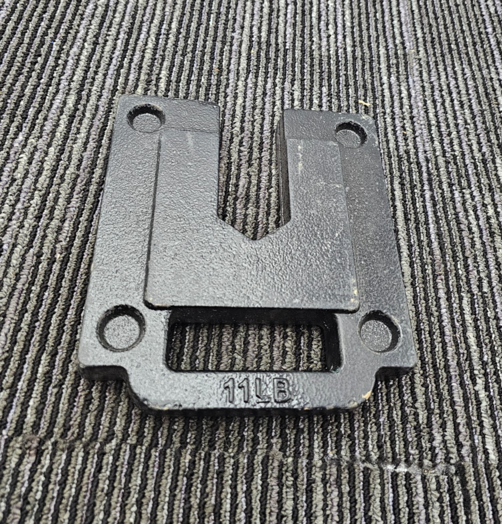 Weight Plate Steel Base Plate Replacement Heavy Duty For Pop