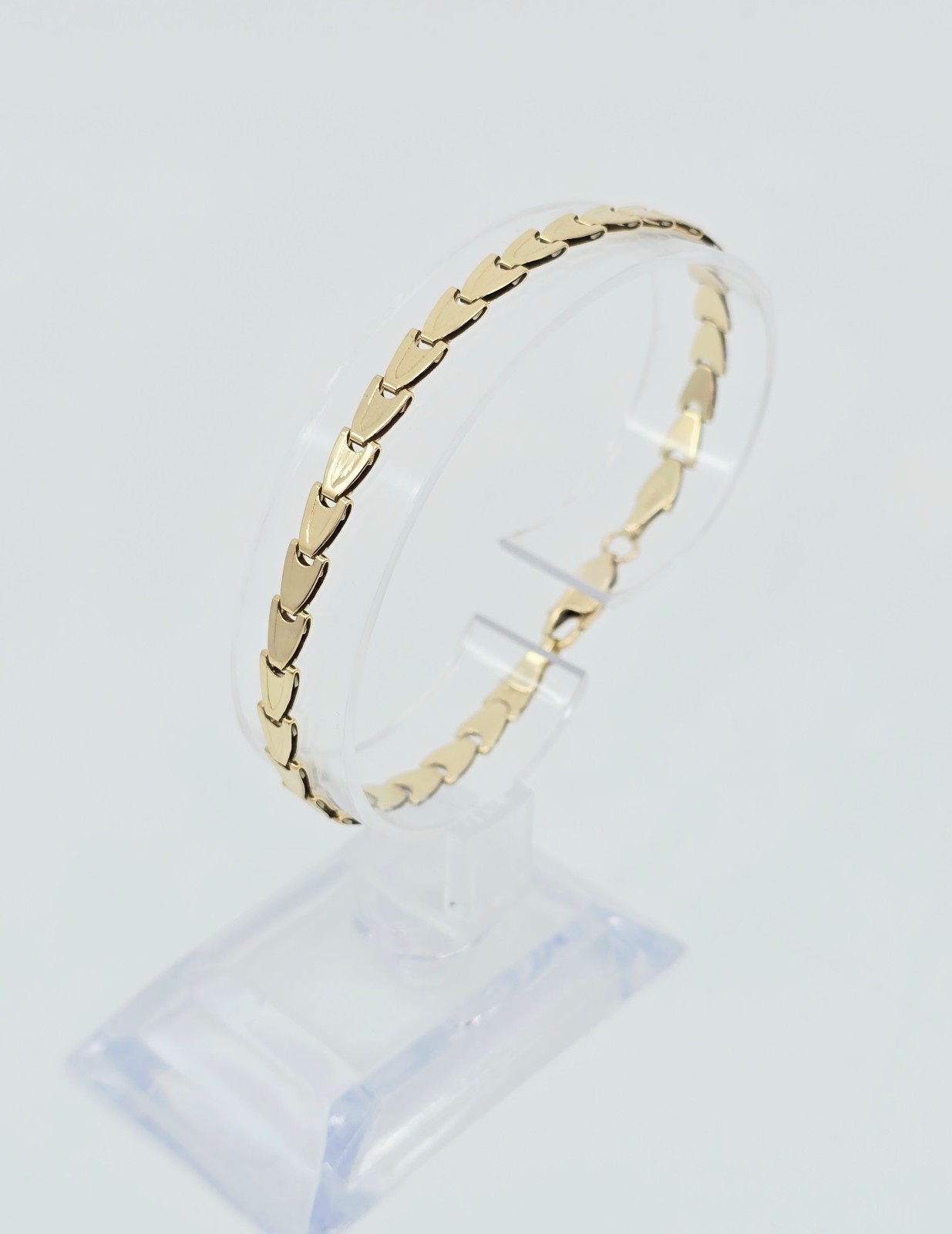 Unique 14K Solid Yellow Gold Custom Designer Tenn… - image 5