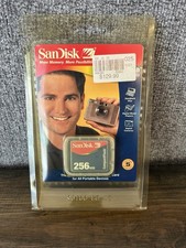 NEW 256mb Sandisk Compactflash SDCFB-256-455 Memory Card Compatible Any CF Slot