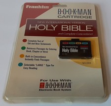 Franklin Bookman Cartridge NIV-2004 for Electronic Holy Bible Book Card Insert