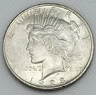 1923 Peace Silver Dollar $1 AU/XF High Grade Nice Eye Appeal