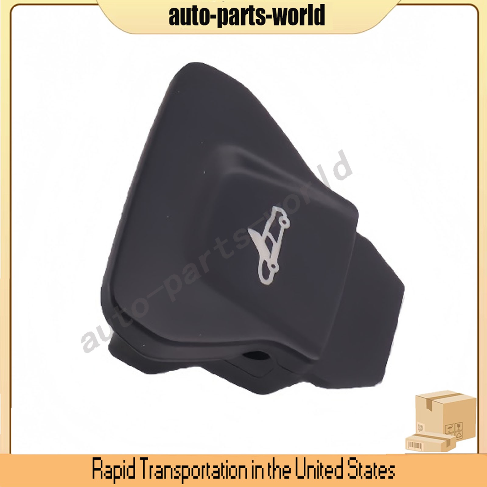 Black Right Side Door Control Switch Button fits McLaren 570S 600LT 13M0434CP