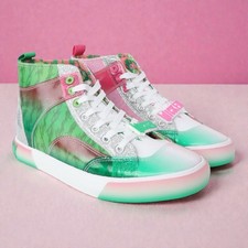 WICKED Movie Musical High Top Sneakers Shoes Womens Shoes Size 9 Glitter New