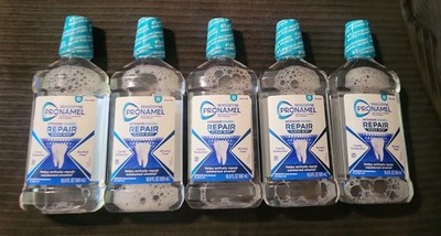 (5) Sensodyne Pronamel Intensive Enamel Repair Clean Mint Mouthwash 16.9oz  READ