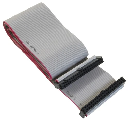 CablesOnline 24 inch 40-Pin IDE Single Drive Flat Ribbon Cable, FI-124