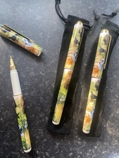 12 Only English and Gordon Setter Rollerball Pens Black Ink By Ruth Maystead
