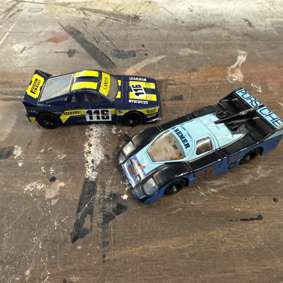 De colección Matchbox Specials Lancia Rally Car 116 y Kremer Porsche CKS #35 Foto 3 de 4