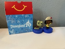 2025 McDonald  s X Disney 70th Anniversary Collectibles Happy Meal Toys Tiana Lot