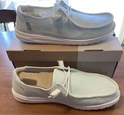 Hey Dude Wendy Boho Stitch Women's Shoes Sky Blue 40057-426  Loafers Size 11 — photo 3