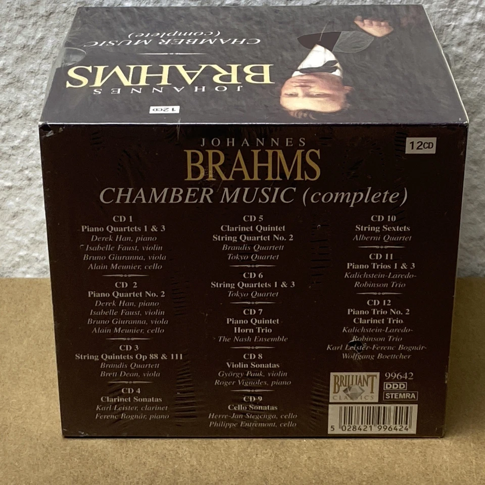 Johannes Brahms - Chamber Music (complete) / auf 12 CDs - Neu & Verschweißt - Bild 3 von 4