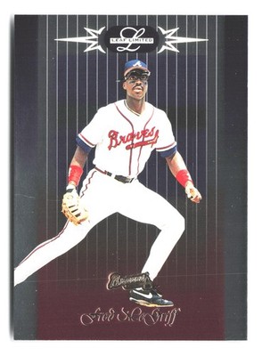 1996 Leaf Limited #37 Fred McGriff