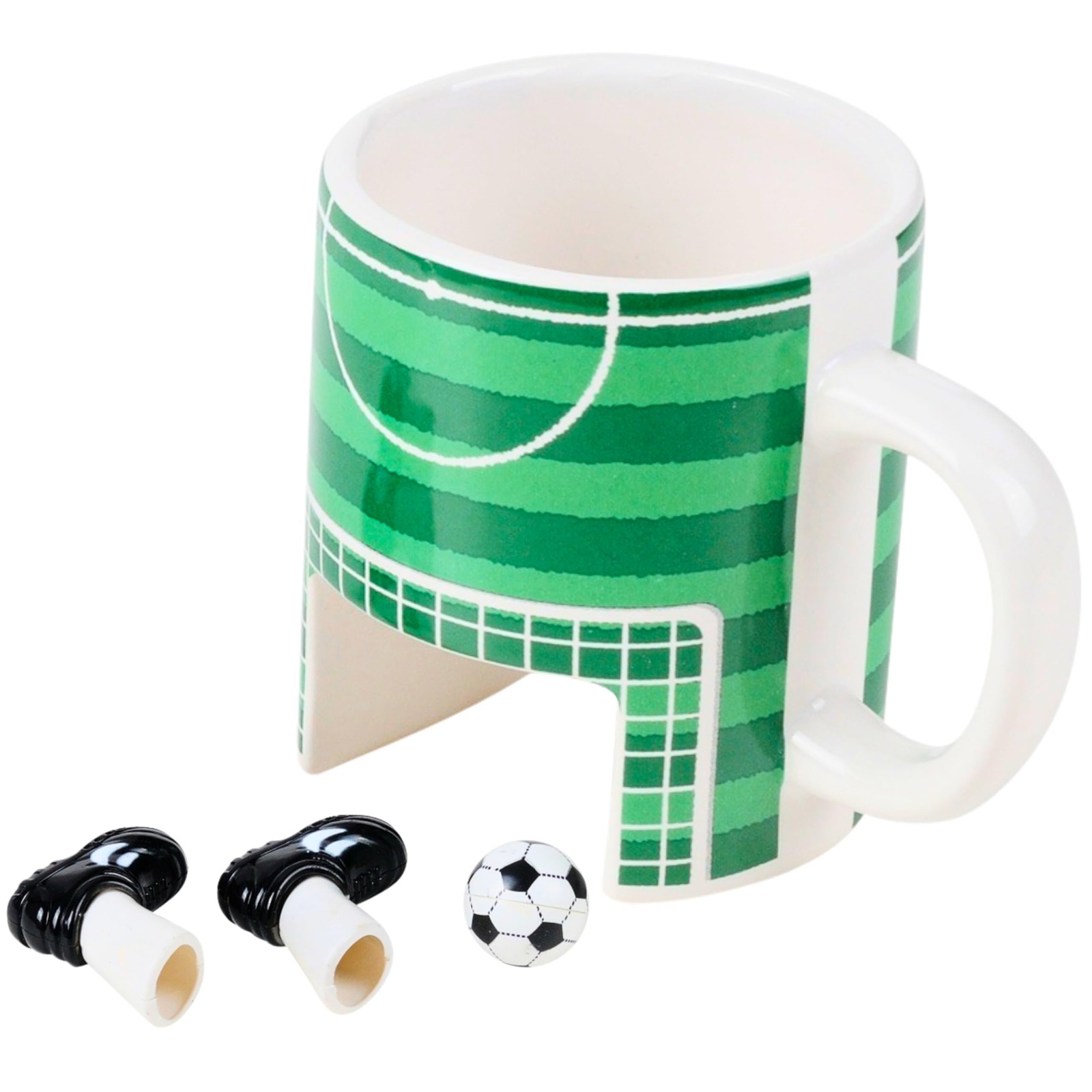 Winkee - Voetbalmok de sportieve koffiepot voor voetbalfans theebeker met spee 4790₽