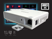 2500 Lumens DLP Projector for Meditation Sessions PC 3D Ready Laser/LED Hybrid  