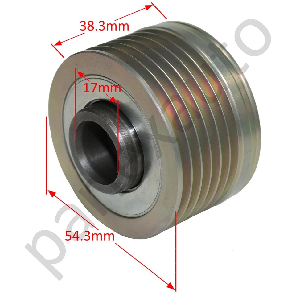 Alternator Clutch Pulley For Citroen Berlingo C3 C4 C5 C6 C8 DS3 DS4 Nemo Xsara - Image 2 of 3