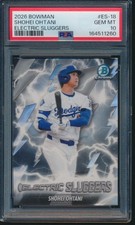 PSA 10 SHOHEI OHTANI 2026 Bowman Chrome ELECTRIC SLUGGERS LA DODGERS GEM MINT