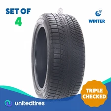 Set of (4) Used 285/45R21 Continental WinterContact TS850P SUV AO - 5-6.5/32