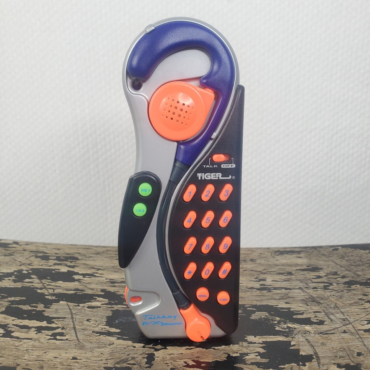 Vintage Tiger Electronics Talkboy F/X+ Hands Free Phone 1997 Vintage Tiger Electronics Talkboy F/X+ Hands Free Phone 1997