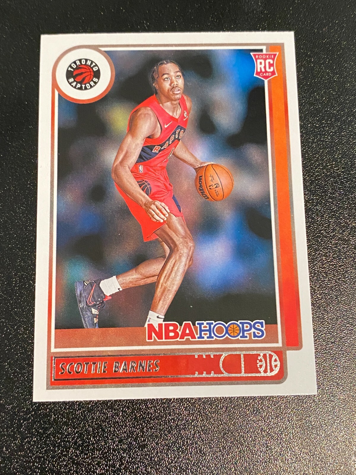 Scottie Barnes 2021-22 NBA Hoops RC #227 Base Rookie Card Toronto