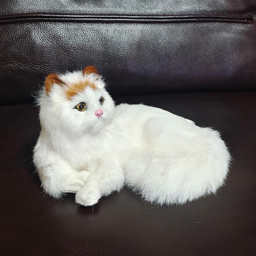 Cat Plush Toys for Kids Cat Stuffed Animal Simulation Toy Adorable Cat Toy Decor - Picture 10 of 12