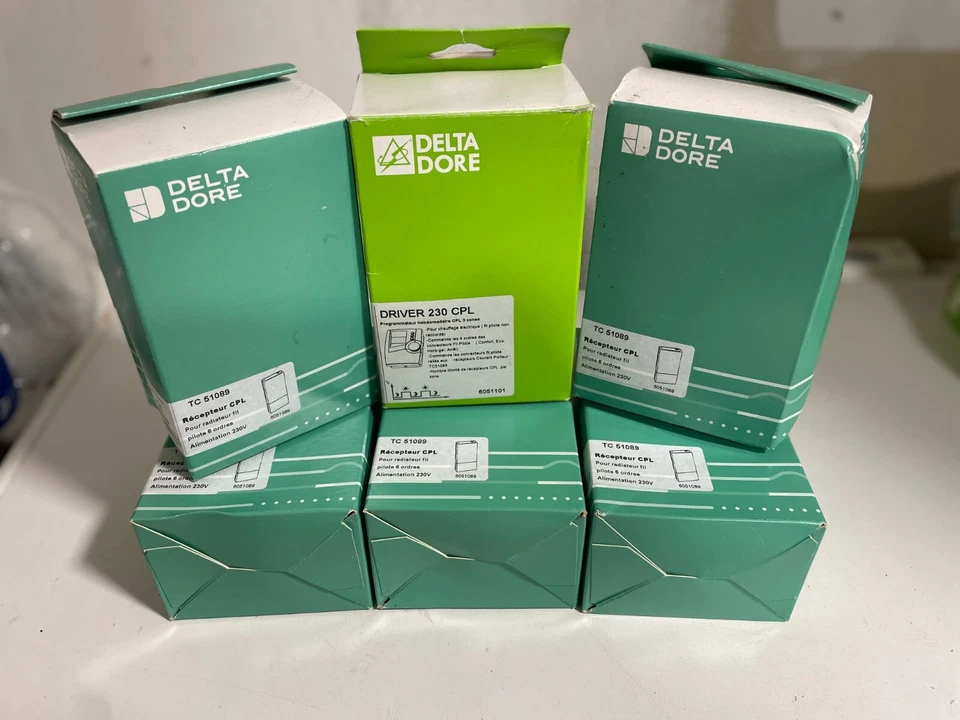 programmateur delta dore   KIT Driver 230 CPL  + 5 TC51089 - Photo 3/3