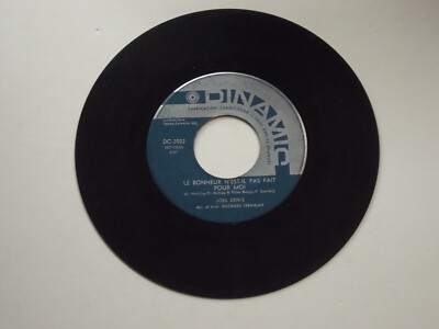 Joel Denis Le Bonheur N'est-il Pas Fait pour Moi / Yaya Vinyl 7'' 45 RPM