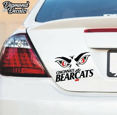 University Of Cincinnati Vinyl Decal – State Border Design, Laptop, Car, Water Bottle Sticker, Officially Licensed